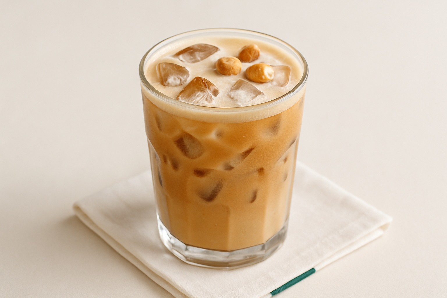Iced Hazelnut Latte