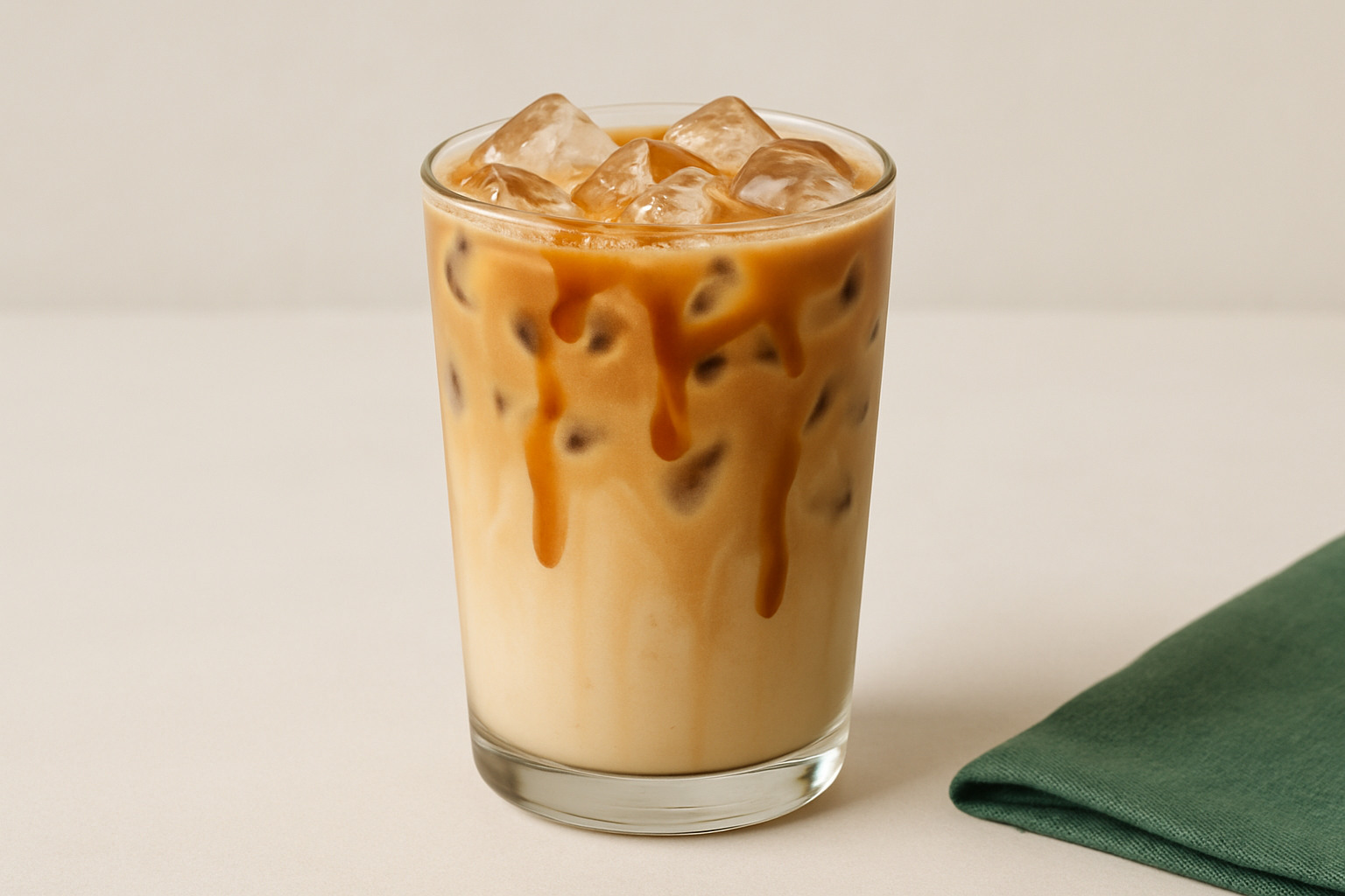Iced Caramel Latte