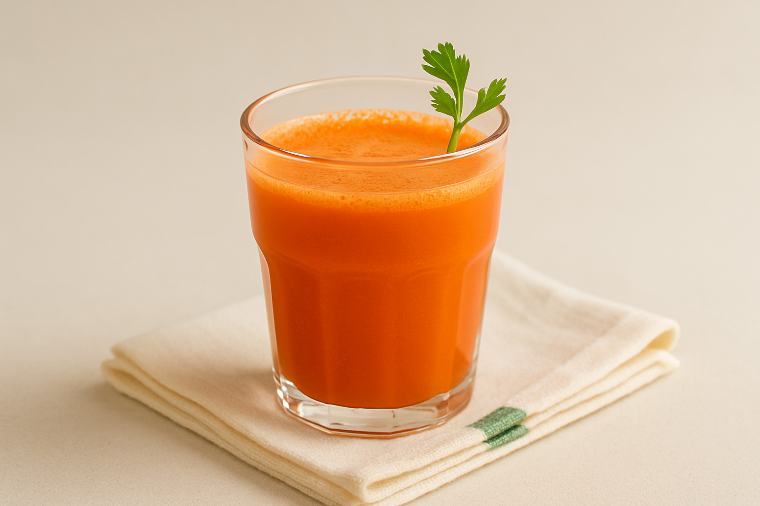 Carrot Juice Cup