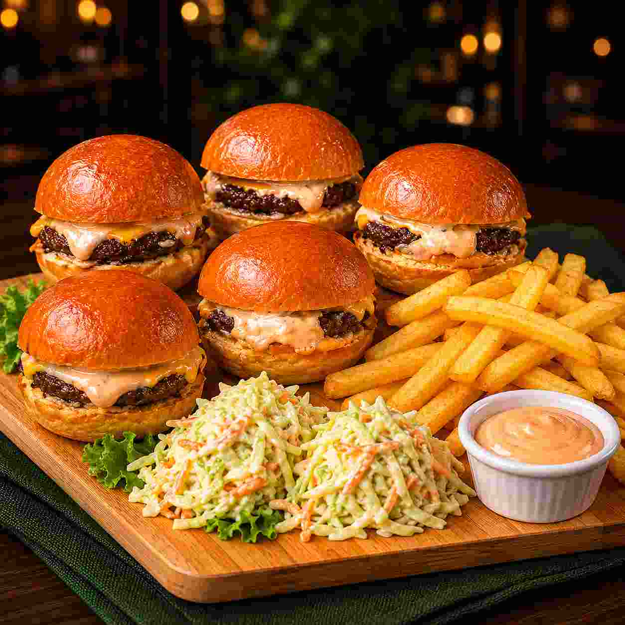 Mini Burgers — BURGERS