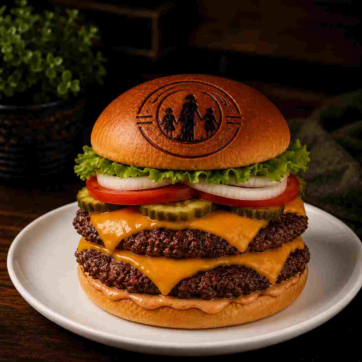 Double Classic Burger — BURGERS
