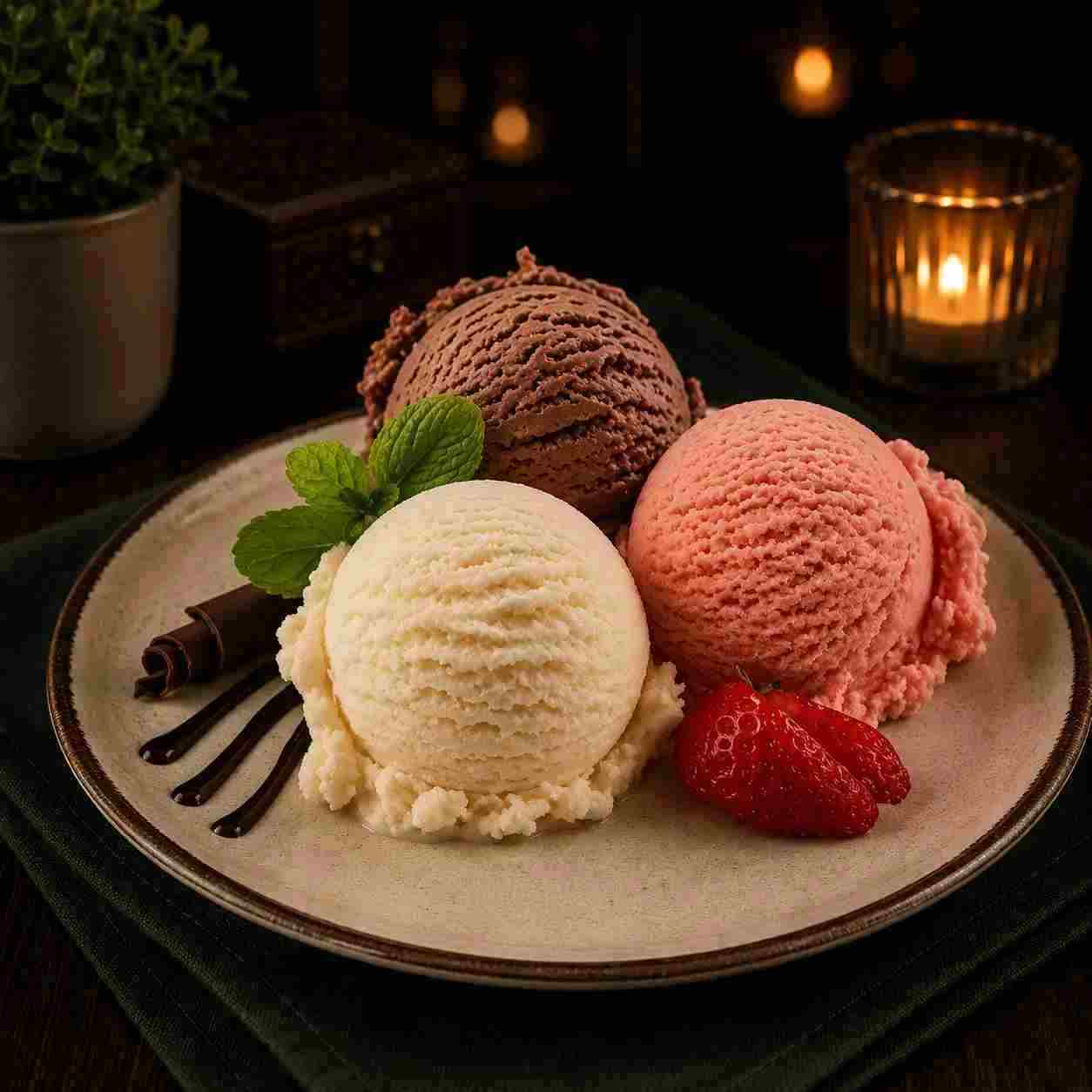ITALIAN ICE CREAM — Desserts