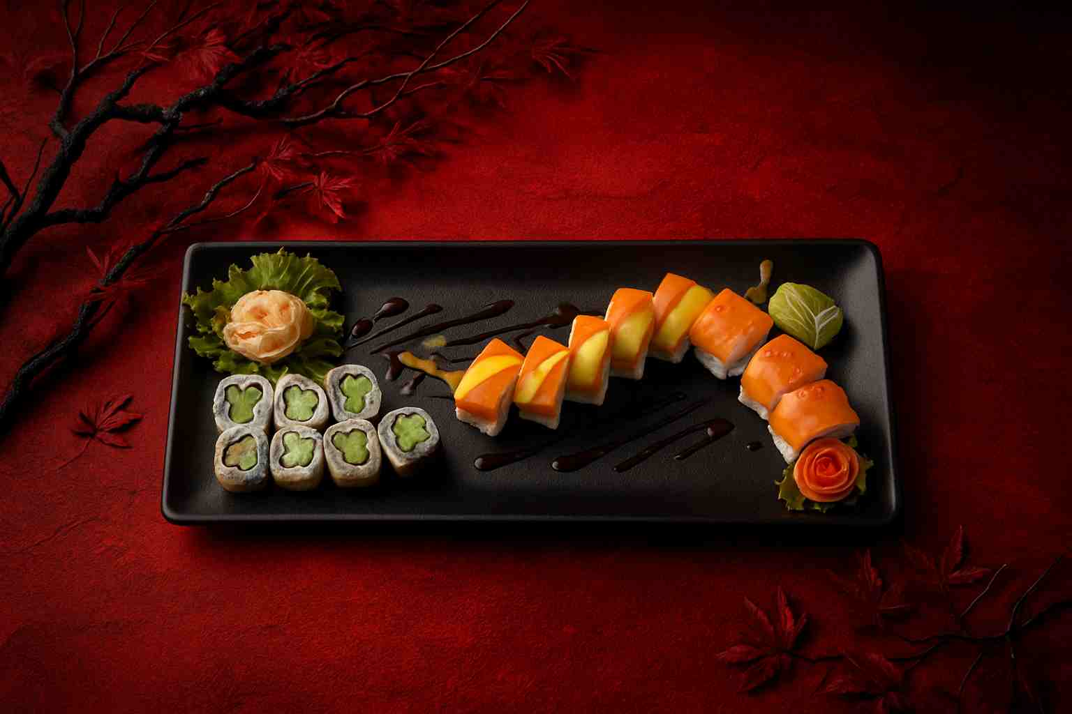 Special Salmon Futo — SUSHI