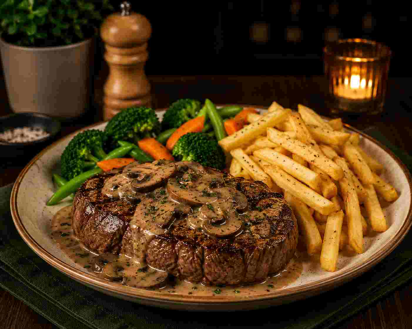 FILLET STEAK — MAIN DISH