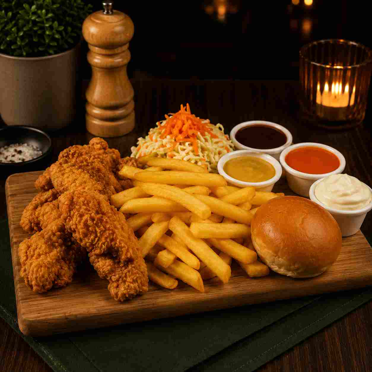 CRISPY PLATE — MAIN DISH