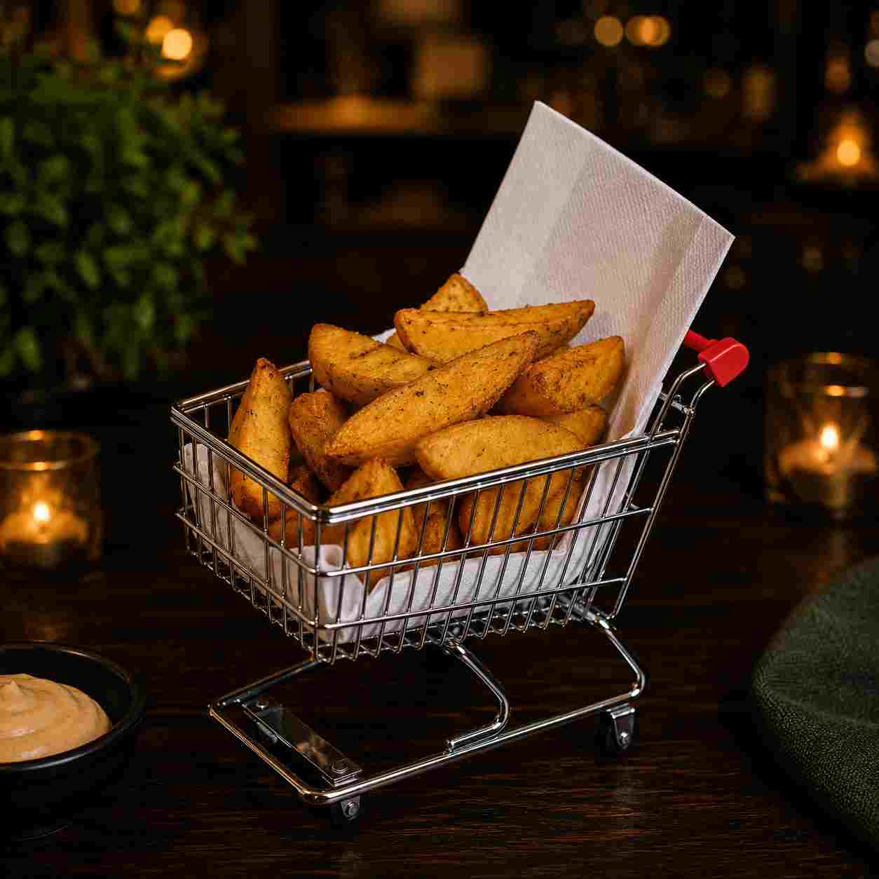 POTATO WEDGES — APPETIZERS