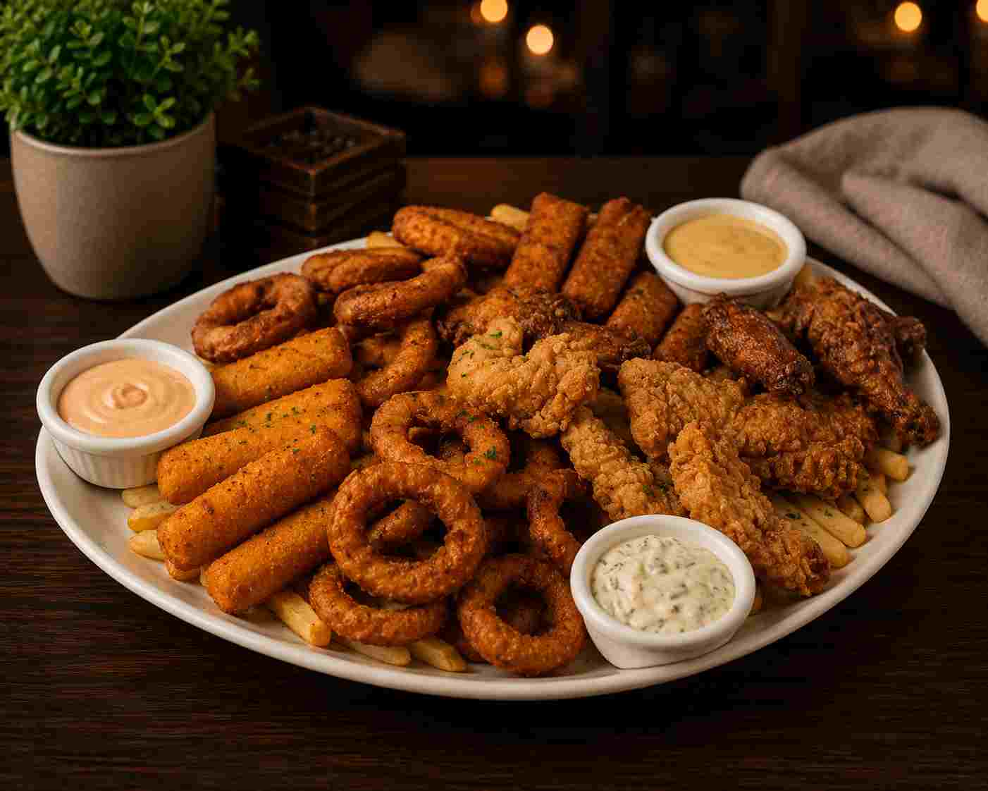 COMBO PLATTER — APPETIZERS