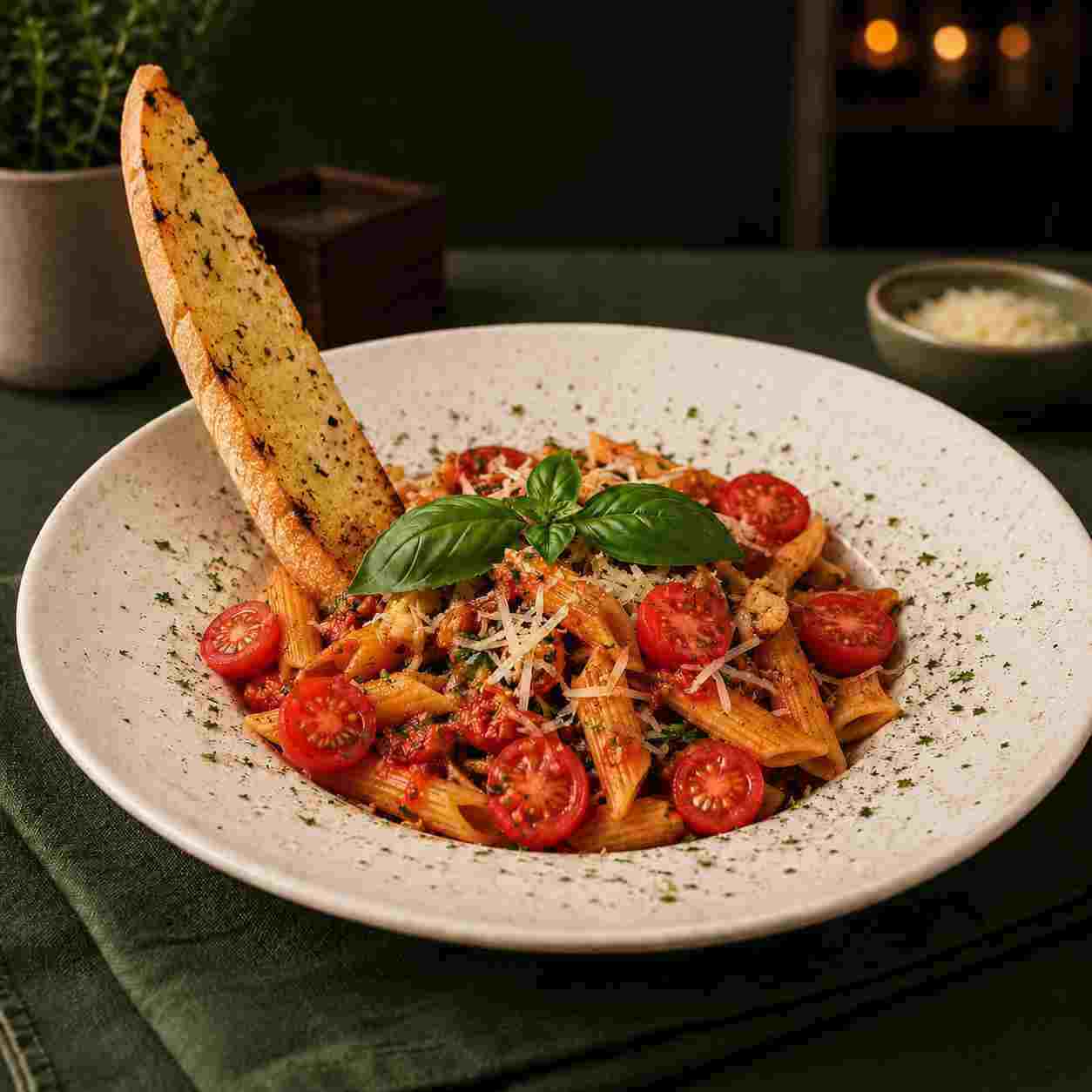 PENNE ARRABIATA — PASTA