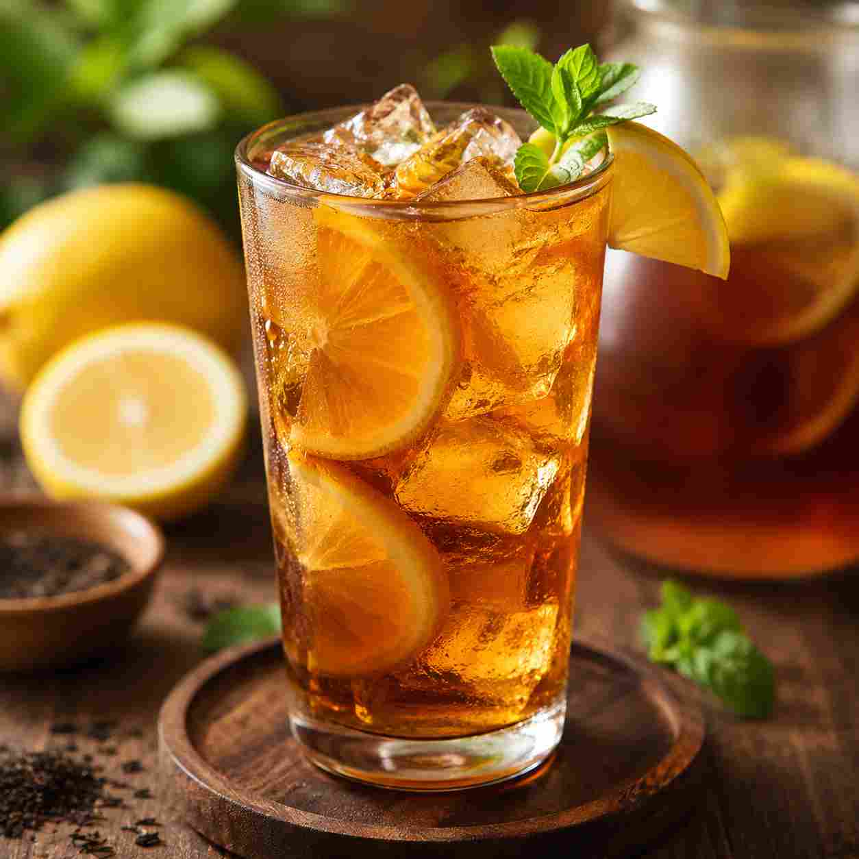 ICE TEA - PEACH / LEMON / TROPICAL — ICE TEA