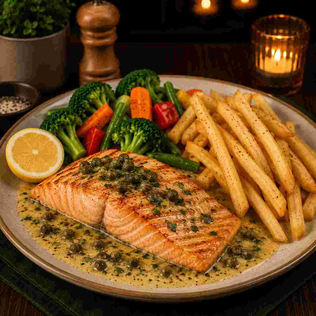 SALMON — MAIN DISH
