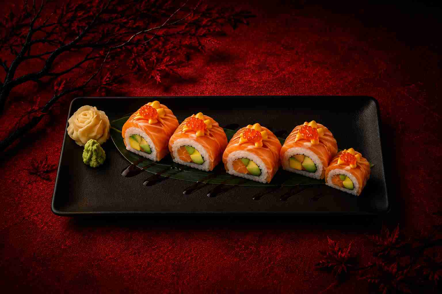 Special Salmon Futo — SUSHI