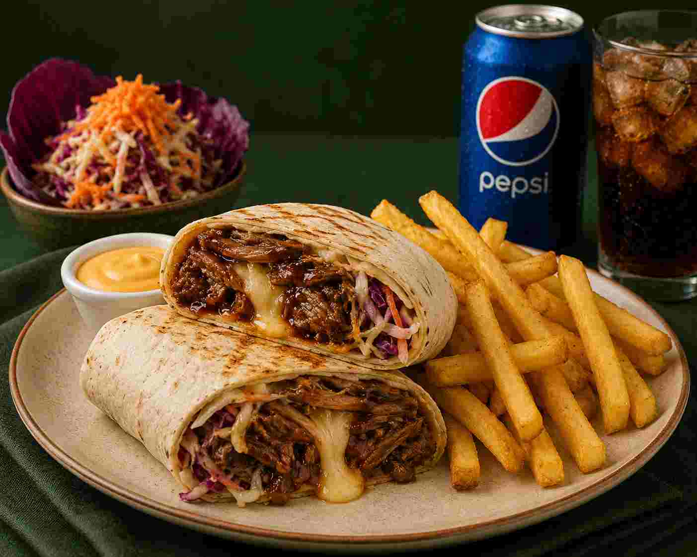 BRISKET WRAP — Sandwiches
