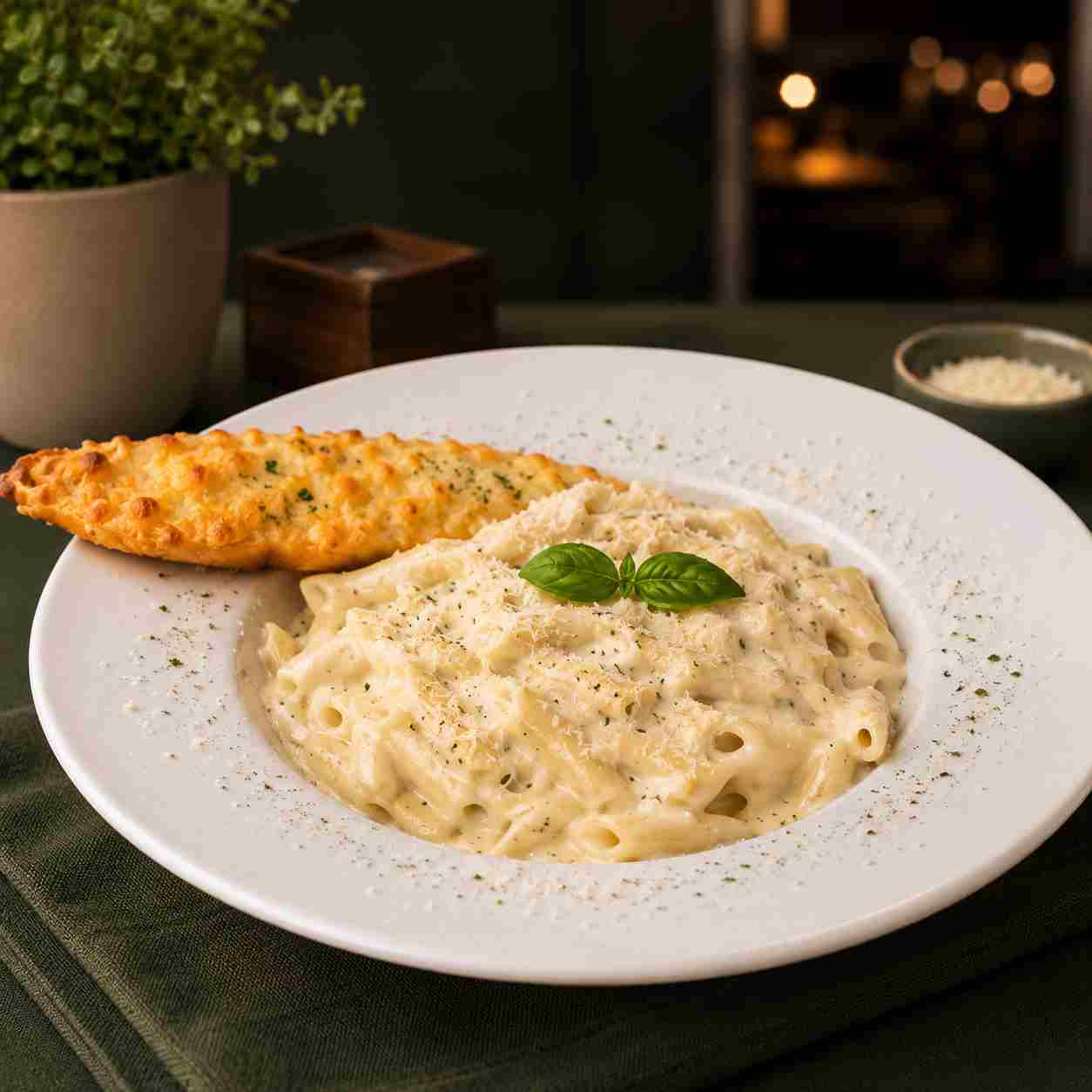 4 CHEESE PASTA — PASTA & PIZZA