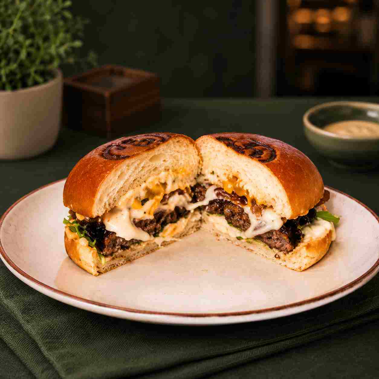 LURANA’S SPECIAL BURGER — BURGERS