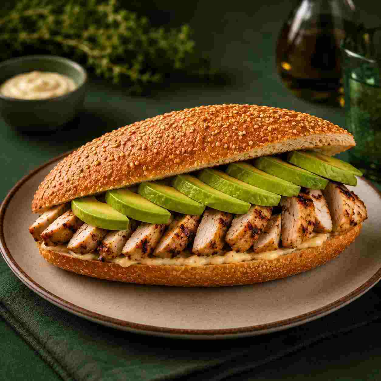 Chicken Avocado Sandwich — Sandwiches