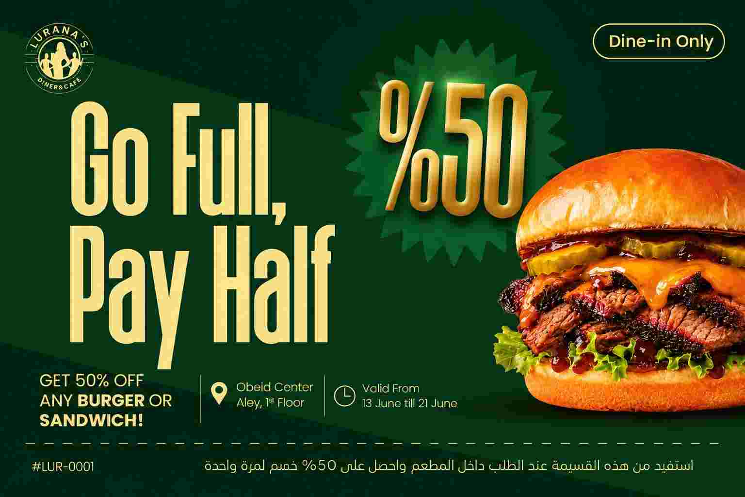 50% off